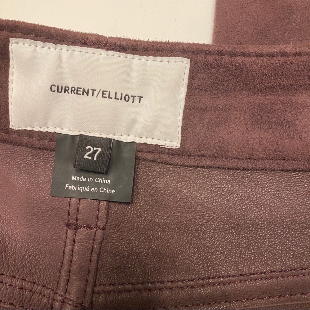 Current/Elliott Suede Pants - image 4